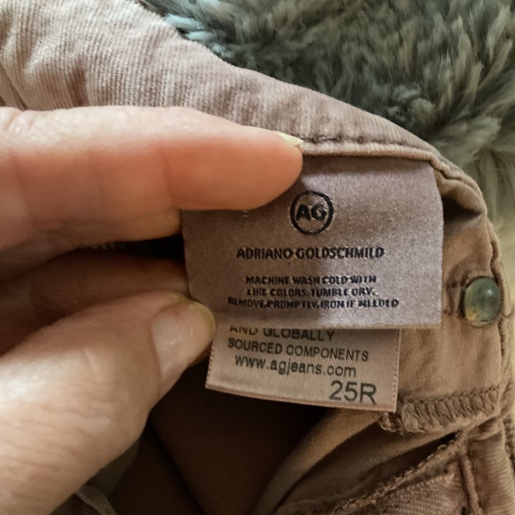 AG brushed velvet pants - Picture 4 of 4